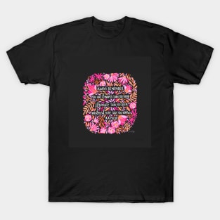 Pink Charcoal - Always Remember T-Shirt